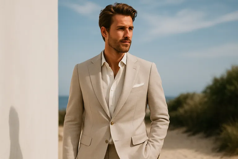 Stijl en kleur: zo draag je een linnen pak