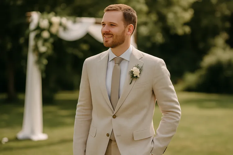 Waarom een linnen pak voor je bruiloft