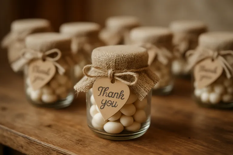 Bedankjes bruiloft goedkoop: wat bedoel je ermee