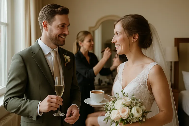 Dagindeling en etiquette op de trouwdag