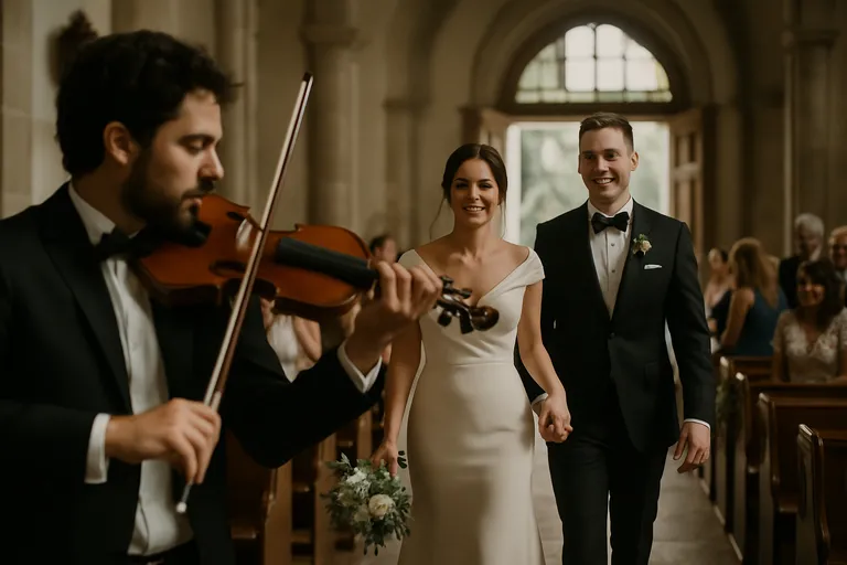 Hoe kies je de juiste muziek voor je bruiloftsceremonie binnenkomst