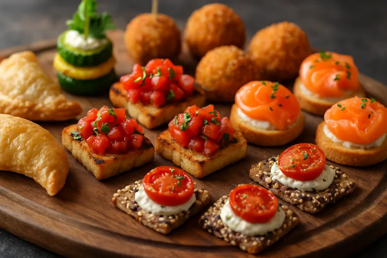 Soorten bruiloft hapjes