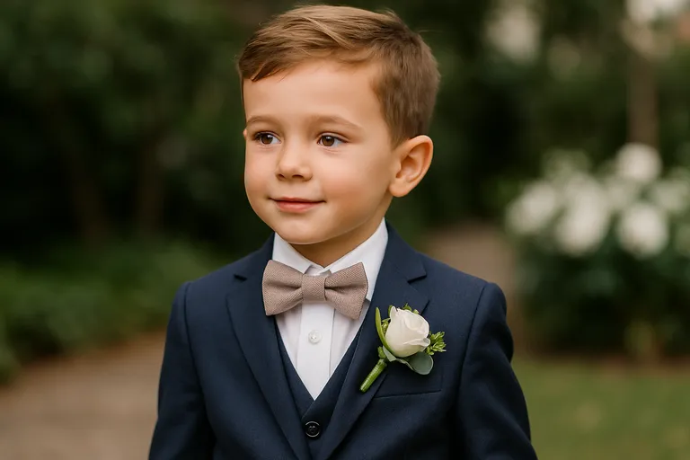 Styling en accessoires bij bruiloftskleding voor jongens