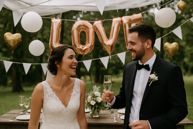 Waarom bruiloft versiering van Action