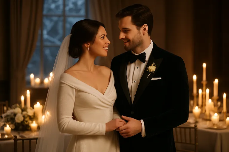 Wat is een winter chique bruiloft