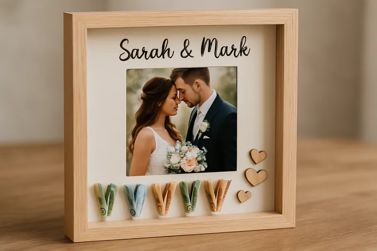 Ideeën en ontwerp voor je geld-fotolijst